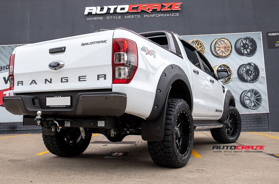 FORD RANGER MAVERICK GLOSS BLACK MILLED ACCENTS